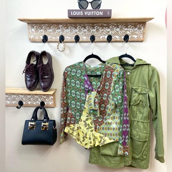 Zara Tops - 🆕NWT ZARA shabby chic blouse with fringe and jewels Xs